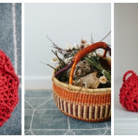 Nature Walk Treasure Bags- Free Crochet Pattern